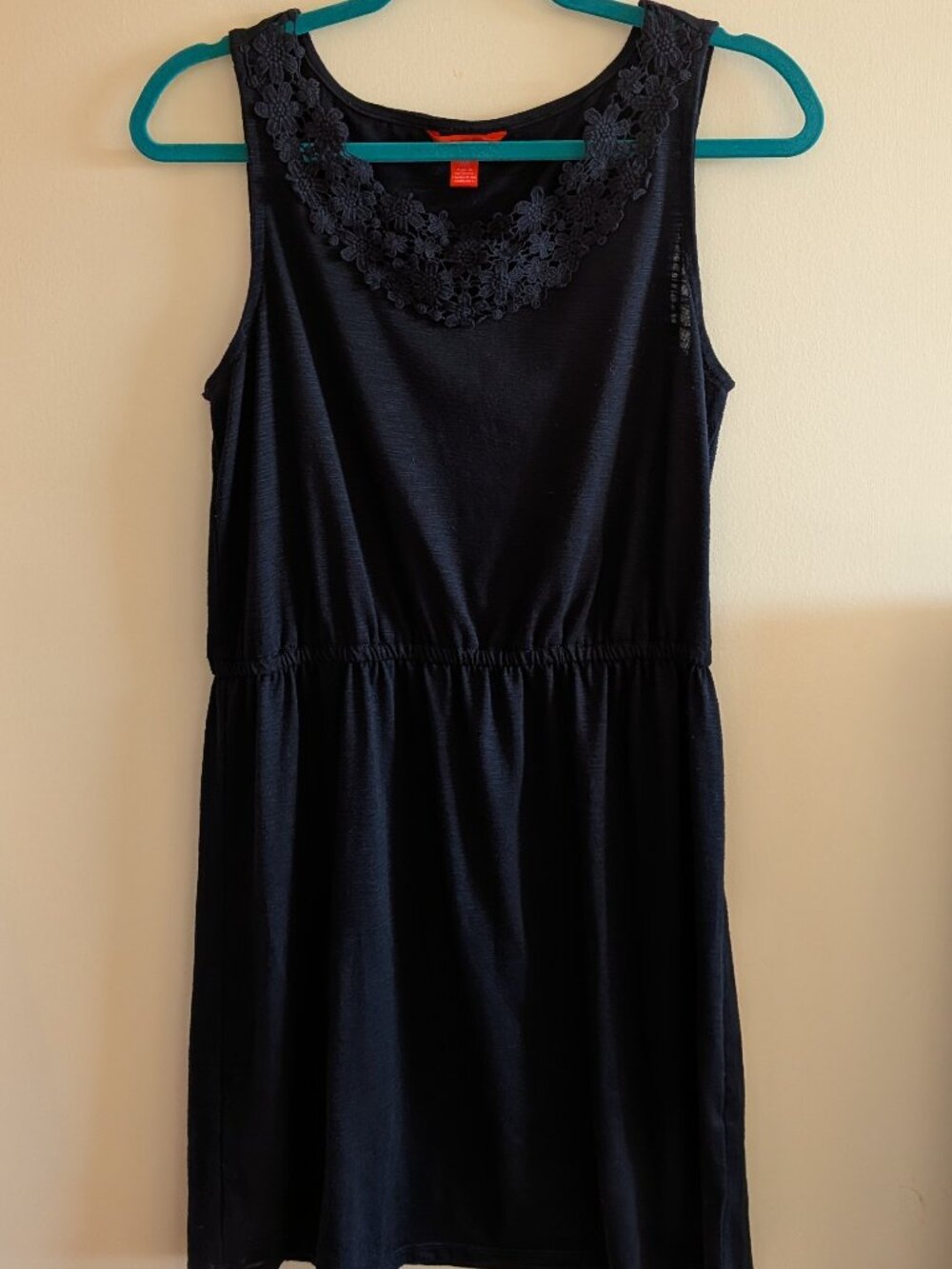 Joe Fresh Sleeveless Beach Cover-Up / Sun Dress, Navy, Sz M